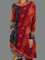 Vestido Manga Larga Casual Cuello Redondo