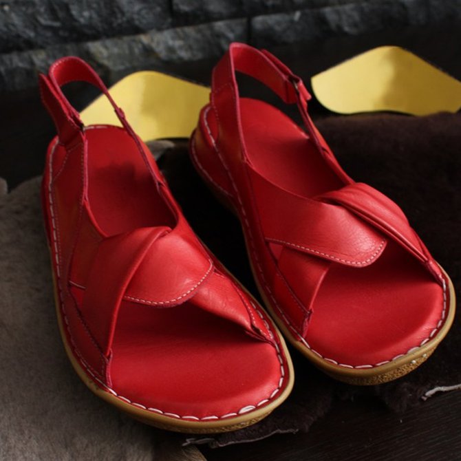 Zapatos Cómodos con Suela Suave Sandalia para Mujeres
