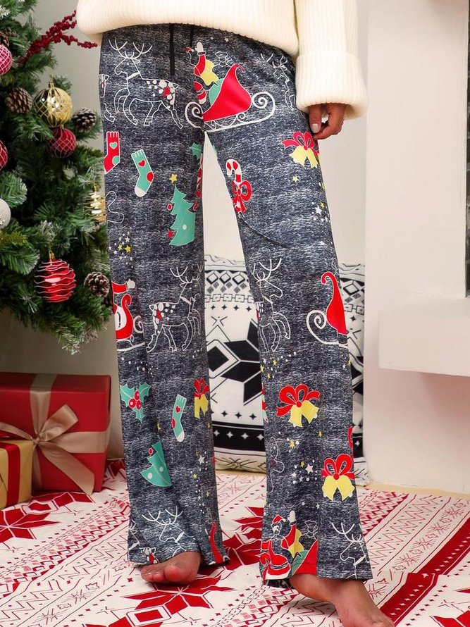 Pantalone de Navidad Estampado Los Pantalones