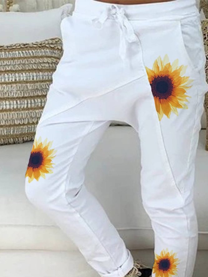 Pantalón de mujer Estampado Florales
