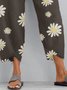 Pantalón de mujer Bolsillos Florales