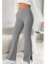 Pantalones Casual Algodón-Mezclado Liso Casual